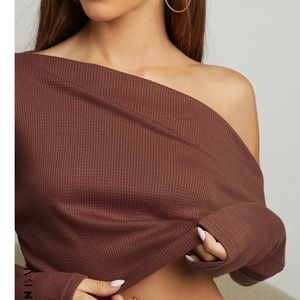 SHEIN off shoulder top